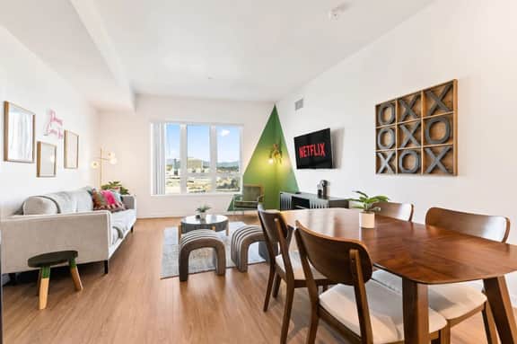 Spacious 1-Bedroom Gem with Downtown LA Views - Image 3