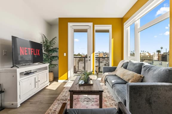 Bright & Chic 2BD K-Town Haven | Hot tub + Gym - Image 1