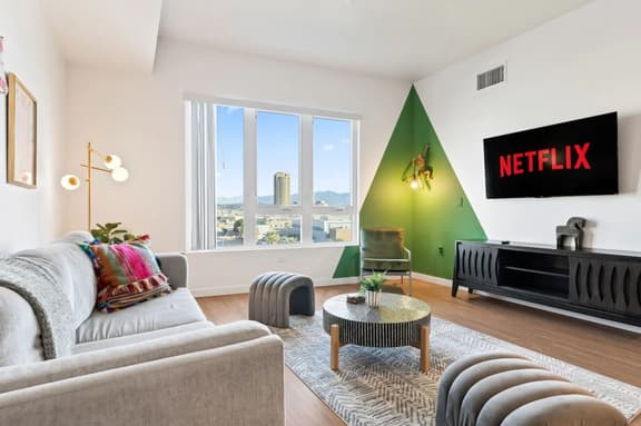 Spacious 1-Bedroom Gem with Downtown LA Views - Image 1